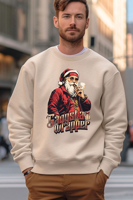 Gangsta Wrapper, Christmas, Sweatshirt
