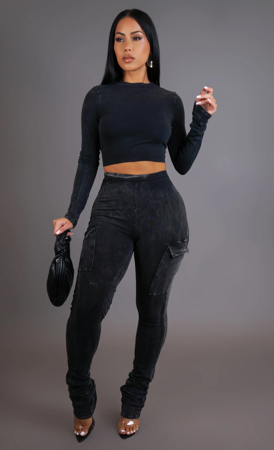 Black 2 piece set