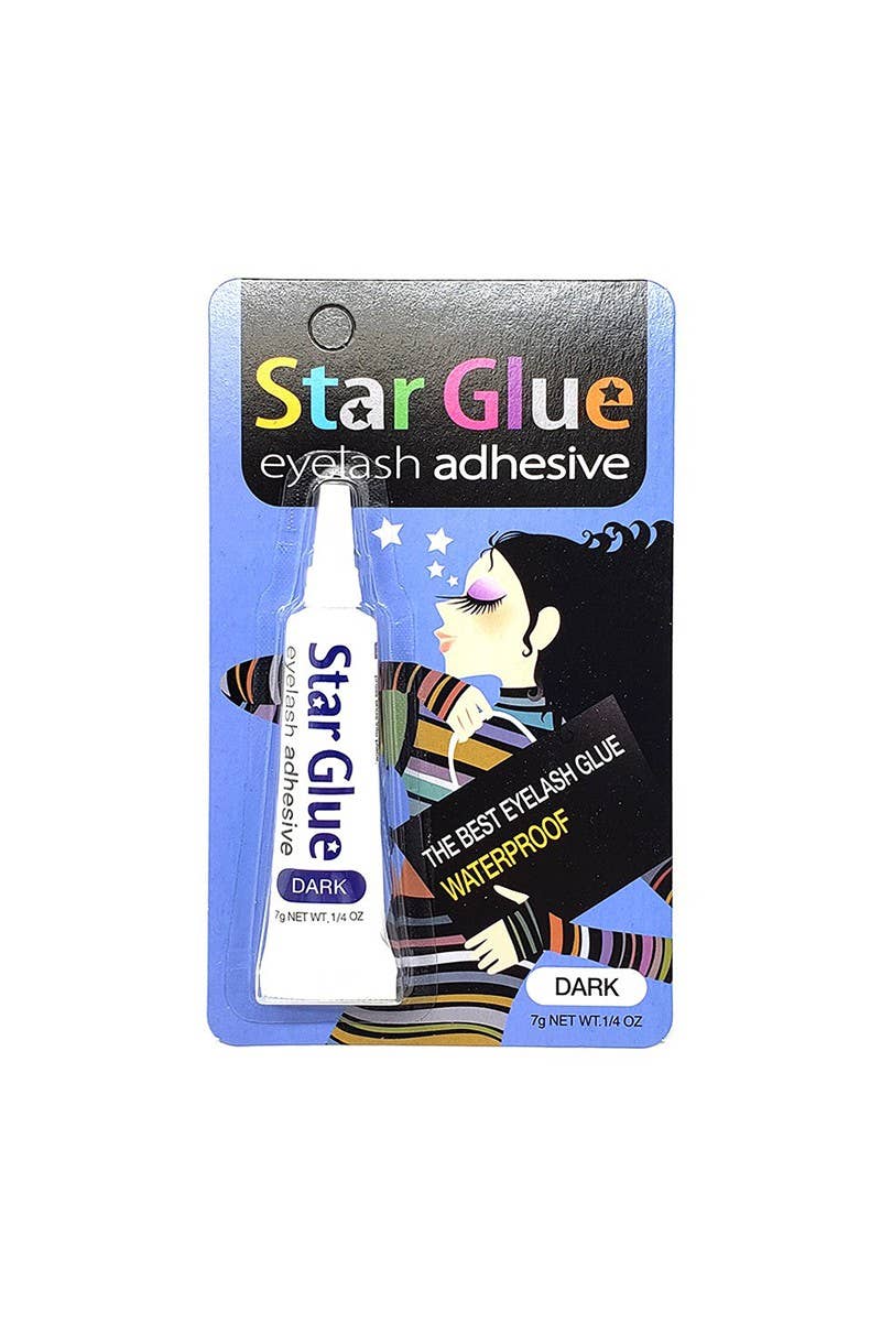 Star Glue Eyelash Dark Adhesive - 12pcs